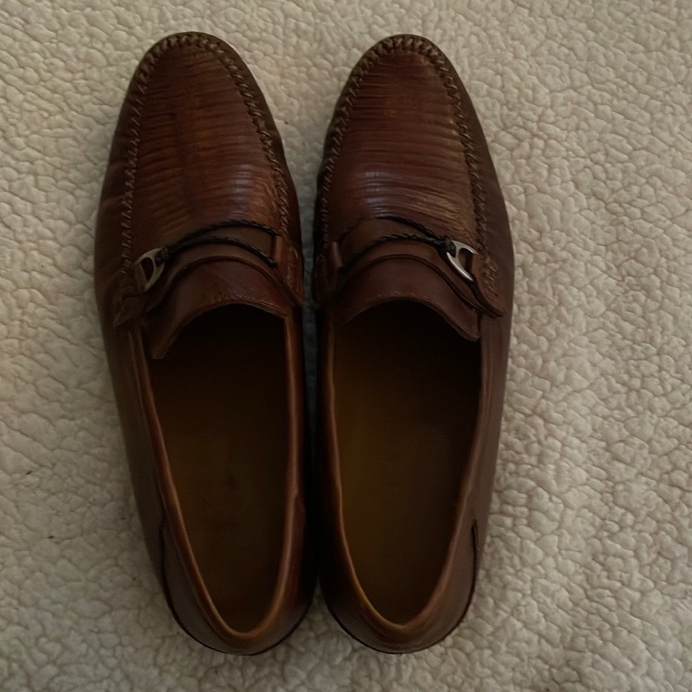 Lizard Mezlan Loafers